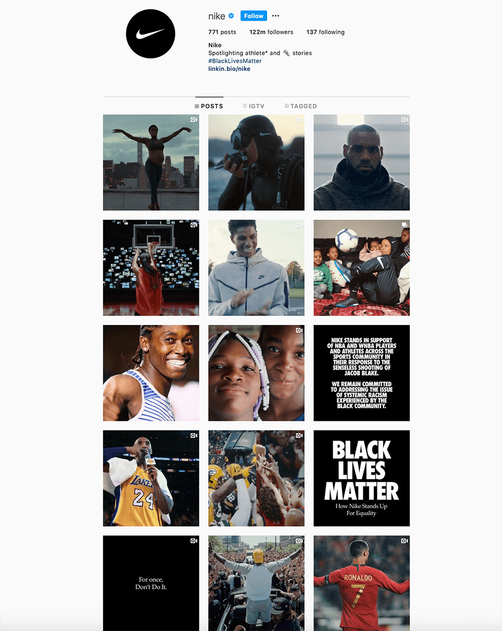 nike social media profiel met aantrekkelijke uitstralingnike social media profiel met aantrekkelijke uitstraling