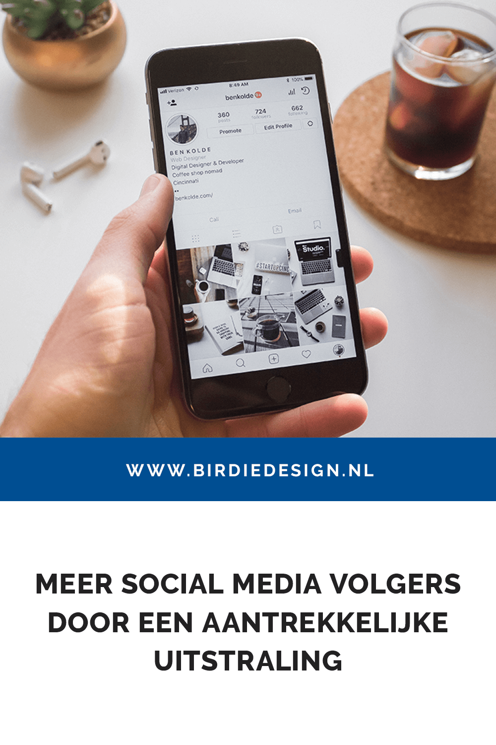 social media aantrekkelijke visuals